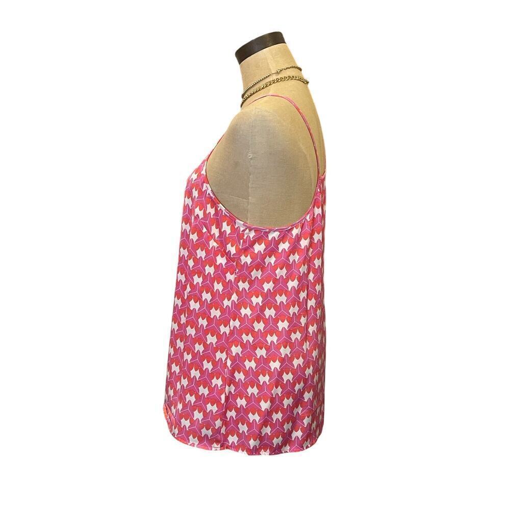 Banana Republic x Milly Collection Pink Orange Tank Top Shirt Women's size S - Picture 3 of 11